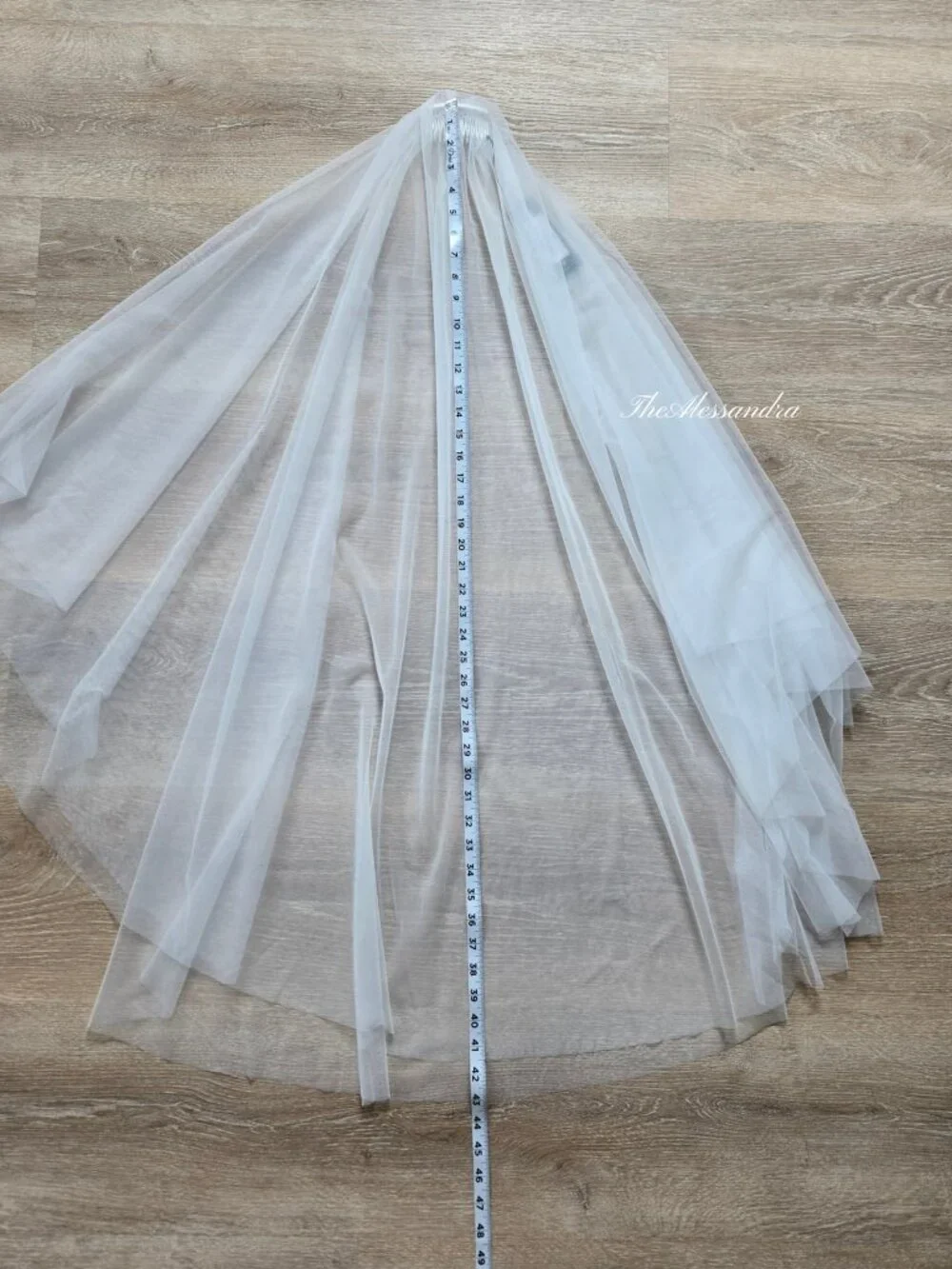 Lulus Forever Promise White Tulle Bridal Wedding Blusher Veil New With Tags